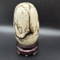 Kualitas Terbaik Bagus Cina Alami Paintbrush Seni Rakyat Batu Ornamen Batu Permata Kerajinan untuk Dekorasi Liburan