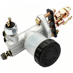 Hauptbremszylinder, Fußbremspumpe, 1 bis 3 Ausgänge, passend für 125 cc-250 cc ATV Quad Buggy Go <span class=keywords><strong>Kart</strong></span> Zubehör - Product Image 4