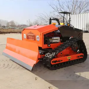CE-geprüfter selbst fahrender Rasenmäher roboter Smart Remote Control Rasenmäher traktor mit Schneepflug