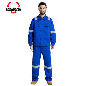 GUARDEVER Combinaison de travail antistatique industrielle pour les travailleurs mécaniciens, uniforme de travail personnalisé pour hommes - Product Image 1