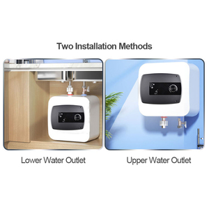 Calentador de Agua Eléctrico de 10L 20L, Montado en la Pared, para Baño, Fregadero, Cocina, Sistema de Agua Caliente Instantánea - Product Image 4