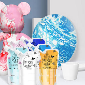 100ml peinture acrylique liquide <span class=keywords><strong>à</strong></span> haut débit 40 couleurs pré-mélangées pour la peinture <span class=keywords><strong>de</strong></span> bricolage sur <span class=keywords><strong>papier</strong></span> <span class=keywords><strong>de</strong></span> <span class=keywords><strong>toile</strong></span> <span class=keywords><strong>de</strong></span> <span class=keywords><strong>verre</strong></span> - Product Image 3