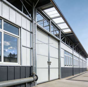 Rumah Gudang Pertanian Struktur Baja Pracetak Desain Industri Garansi 5 Tahun untuk Pembiakan Domba Kambing-ZHILIAN STEEL - Product Image 4