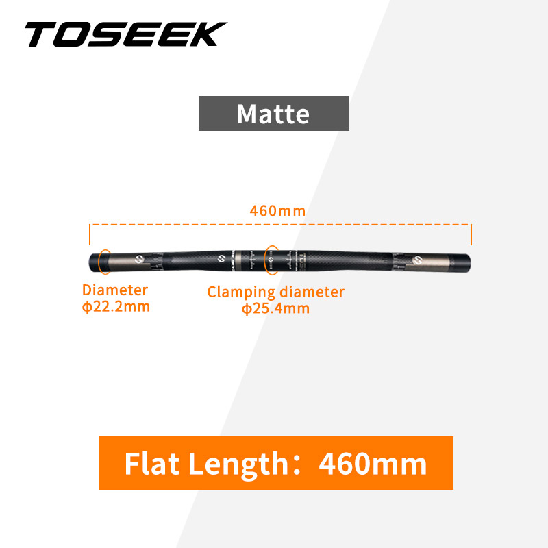 Barra plana mate-460mm