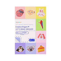 Papel de Origami para Niños al por Mayor, Papel de Colores con Patrones Impresos Personalizados, Libro de Origami 3D para Niños, Manualidades Divertidas
