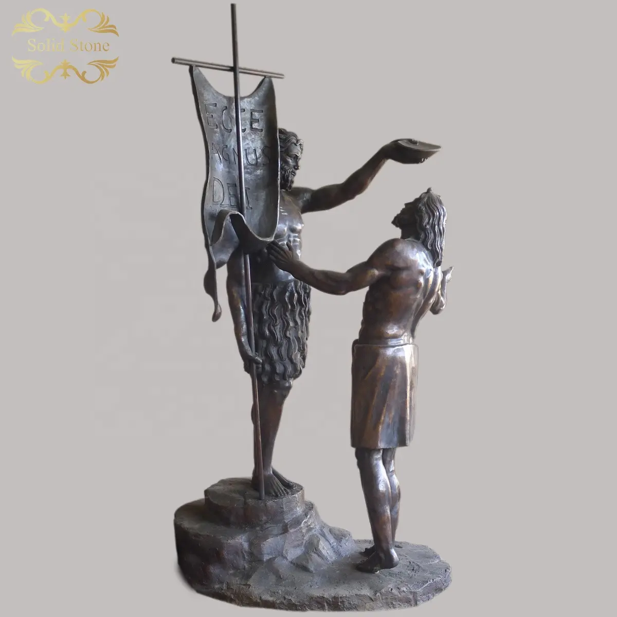 Hot Koop Aangepaste Religieuze Outdoor Bronzen Sculptuur Voor Verkoop