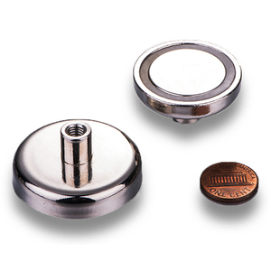 טוב מחיר סופר חזק מותאם אישית או סטנדרטי עגול מבוסס מגנט הר Neodymium כוס Countersunk דיסק הרכבה מגנט 32mm 1.26" - Product Image 2