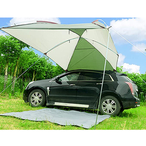 Tente de camping-car résistante à la déchirure et durable pour camion Tente de voiture en aluminium avec parapluie et hayon - Product Image 6