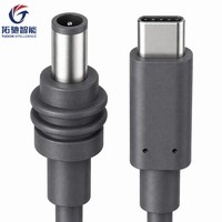 Cable de alimentación USB C a CC Starlink Mini, 18AWG, 100W PD, IP67, impermeable, cable plano de 1.5M-6M para Mini Dish OEM