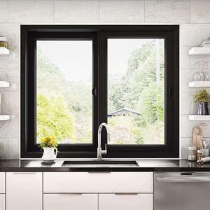 Fenêtres coulissantes modernes et élégantes en alliage d'aluminium avec moustiquaire pour bâtiments résidentiels de luxe, certifiées Energy Star - Product Image 2