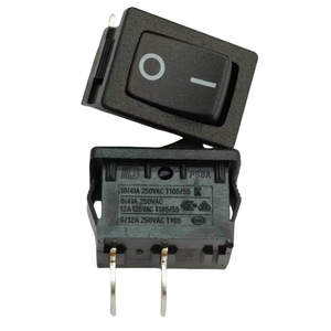 <span class=keywords><strong>Mini</strong></span> chuyển đổi 2 Pin thuyền nút AC 8A 250V Rocker chuyển Rocker trên tắt công tắc nguồn - Product Image 1