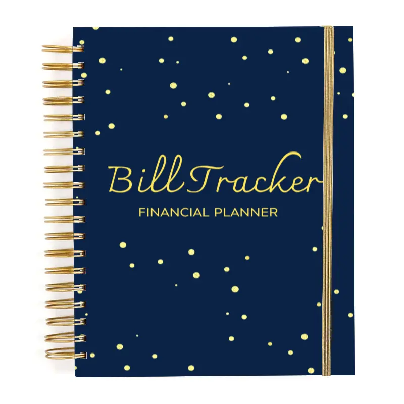 Benutzer definierter Bill Tracker Finanz planer Monatlicher wöchentlicher Budget planer Organizer Budget ing Book Expense Tracker