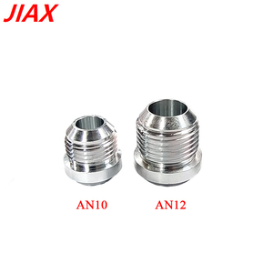อะแดปเตอร์เชื่อมต่อท่อเชื้อเพลิงแบบเชื่อม AN10 AN12 ชนิดปลายบาน ทำจากอะลูมิเนียม สำหรับถังน้ำมันและเชื้อเพลิง - Product Image 5