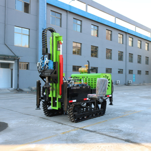 Rig pengeboran hidrolik diesel dilacak populer baru untuk sumur air dengan kedalaman <span class=keywords><strong>200</strong></span> meter - Product Image 1