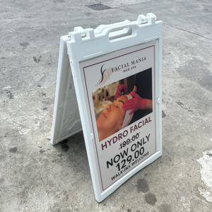 Papan Iklan Ramah Lingkungan Lingbiao, Papan Reklame Luar Ruangan, Bingkai Poster, Stand Iklan Lipat, Promosi Acara - Product Image 4