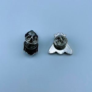 Ghim Cài Ve Áo Bằng Đồng Thau Kim Loại Phụ Kiện May Cho Thợ May Quần Áo Ghim Cài Cổ Áo Thiết Kế Hình Đầu Lâu Nút Đính Đá - Product Image 6