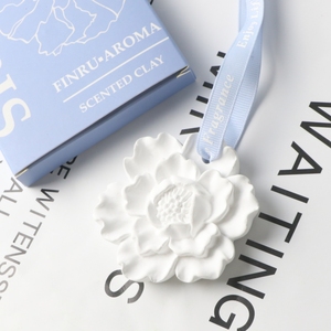 Bán Buôn Treo Xe Tủ Quần Áo Làm Mát Không Khí Hoa Mẫu Đơn Hoa Thơm Gốm Hương Thơm Thạch Cao Nhà Hương Thơm Tinh Dầu Khuếch Tán - Product Image 4