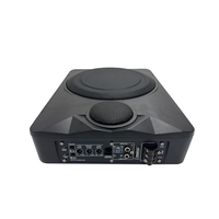Subwoofer Mobil Aktif 120W RMS 8 Inch Full Aluminium Underseat Langsung dari Pabrik dengan Tweeter Terintegrasi