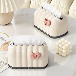 Boîte de rangement pour mouchoirs créative de style crème, en forme de citrouille, pour le bureau ou le salon, <span class=keywords><strong>design</strong></span> simple et élégant - Product Image 1