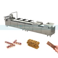 Máquina Automática para Hacer Barras de Granola, Línea de Procesamiento de Barras de Cereales, Snacks, Energéticas y Proteicas, Equipo Industrial