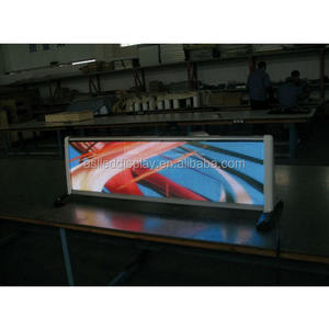 2024 nuovo arrivo colore esterno impermeabile P2.5 P5 pubblicità Led Taxi Top Display sul tetto segno dello schermo con supporto