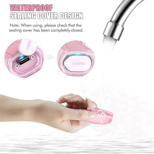 Brosse nettoyante électrique pour le <span class=keywords><strong>visage</strong></span>, rechargeable par USB, brosse à double face en silicone pour le lavage du <span class=keywords><strong>visage</strong></span>, brosse nettoyante pour le <span class=keywords><strong>visage</strong></span> étanche IPX7 - Product Image 5