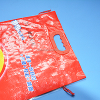 Sacs plats tissés en PP plastique robuste de haute qualité, personnalisés, 5 kg, 10 kg, 25 kg, 50 kg, impression en héliogravure, recyclables, pour lessive en poudre