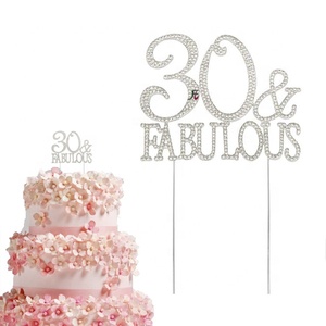 Adorno Personalizado para <span class=keywords><strong>Pastel</strong></span> <span class=keywords><strong>de</strong></span> 90 <span class=keywords><strong>Cumpleaños</strong></span>, Acrílico con 90 Diamantes <span class=keywords><strong>de</strong></span> Imitación, Decoración para Hombres y Mujeres, Suministros para Fiestas, Celebración del 90 Aniversario - Product Image 6