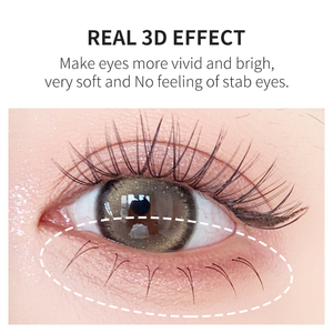 OEM韓国PBT 0.07マットブラックV字型合成ヘアDIYボトムラッシュJカールローワーアンダーつけまつげエクステンション - Product Image 3