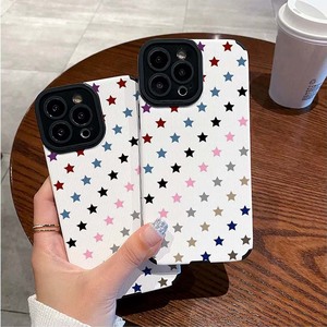 เคสโทรศัพท์มือถือหนังเทียมพิมพ์ลายดาวสีสันสดใสแบบเต็มหน้าจอ สำหรับ <span class=keywords><strong>iPhone</strong></span> X Xr Xs 11 12 13 14 15 16 17 18 Pro Max - Product Image 2