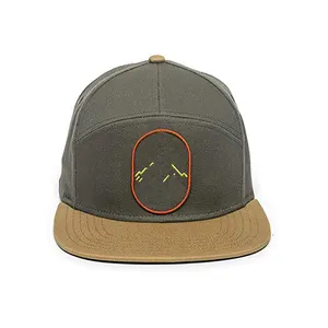 יוקרה אישית 7 פנל 3D העלה רקום לוגו היפ הופ הצמד חזרה כותנה/פוליאסטר Snapback כובע כובע ספורט כובע