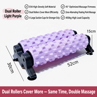 Rouleau en mousse EVA à double ventouse et points flottants 3D pour la récupération musculaire, la relaxation myofasciale, la gym à domicile et le yoga – Rouleau en mousse OEM