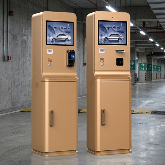 OEM Self Service Parking Payment Kiosk Ticket Dispenser QR Scanner POS System Cash Acceptor OEM Manufacturer SDK