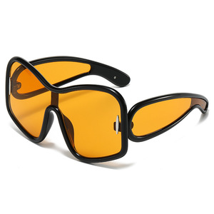2025 nouvelles lunettes <span class=keywords><strong>de</strong></span> <span class=keywords><strong>soleil</strong></span> une pièce pour femmes UV400 <span class=keywords><strong>ski</strong></span> lunettes <span class=keywords><strong>de</strong></span> <span class=keywords><strong>soleil</strong></span> à grand cadre lunettes à la mode et polyvalentes - Product Image 6