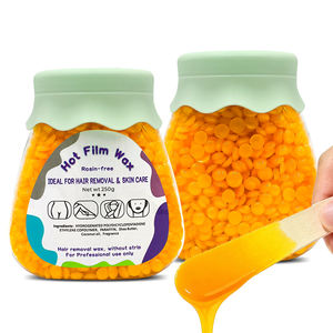 Pot de 250g de perles de cire dure de qualité professionnelle <span class=keywords><strong>pour</strong></span> l'épilation, cire en granulés <span class=keywords><strong>pour</strong></span> salon, <span class=keywords><strong>spa</strong></span>, usage domestique, kit d'épilation à la cire - Product Image 4