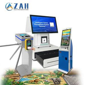 Solution clé en main de gestion des visiteurs avec tourniquet intégré et système de gestion des billets pour parcs aquatiques et centres de villégiature, basé sur serveur privé LAN - Product Image 4