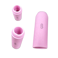 Accessoires de soudage TIG à l'argon ESSEN avec buse en céramique d'alumine, pièces de torche pour soudage et brasage à gaz mixte