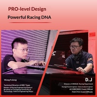 Volant de course sans fil modulaire SIMAGIC P1000 à trois pédales avec double pédalier pour PC-USB