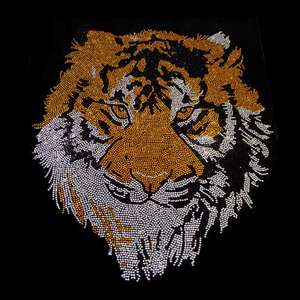 Black Girl Lady Sparkle Bling Bling Crystal Design Heat Press Strass Transferts pour Baby Shower Onesies Nursery Gifts - Product Image 6