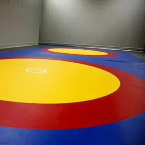 競技トレーニングXPEフォームレスリングマットとカバー - Product Image 1