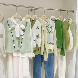 中国二手衣服在balefashion二手毛衣女孩长毛衣二手出口衣服 - Product Image 3