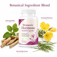Capsules d'herbes hormonales pour femmes en marque privée, 60 pièces, fabricant OEM, Ashwagandha, onagre, complément alimentaire pour l'équilibre hormonal