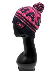 หมวกบีนนี่ปอมปอมปอมอะคริลิครูปผ้าอะคริลิครูป100% มีหู - Product Image 2