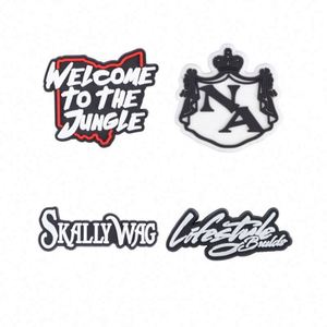 2024 Cổ Phiếu mới đến Dép & Guốc quyến rũ Thiết kế móc Clip dán may mắn quyến rũ Logo kinh doanh đặc biệt - Product Image 2