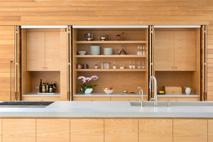 Cbmmart : Solution Unique pour l'Aménagement de la Maison Entière - Service de Conception de Meubles, Portes de Cuisine Ouvertes Translucides en Placage Chêne Blanc - Product Image 3