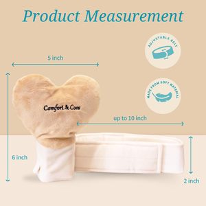 Juguete de Peluche con Forma de Corazón para Calmar el Sueño del Bebé, con Velocidad Ajustable para Bebés, Comfort & Coos - Product Image 4