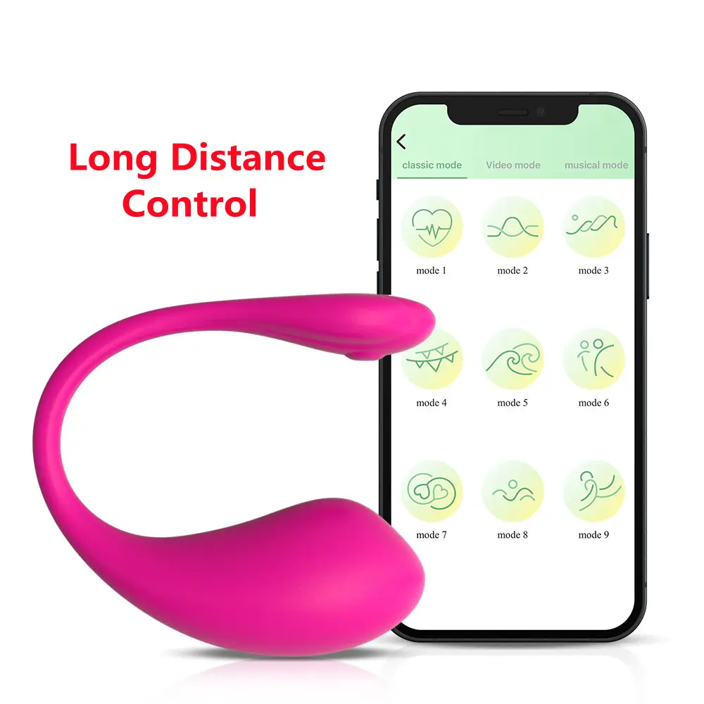 Telefoon App Controle Smart Vibrator Egg G-Spot Vagina Seksspeeltje App Gecontroleerde Vibrator Ei Voor Koppels