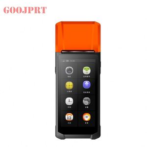 4G Internet di động Máy quét mã vạch 2D Android 8.1 PDA Máy in nhiệt 5.5 inch màn hình cảm ứng cầm Tay POS Máy in - Product Image 3