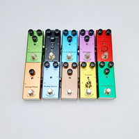 Pédale d'effets pour guitare électrique, pédale d'effets monobloc, mini pédale professionnelle portable, Distortion_Overdrive.Delay.Chorus.Vibrato