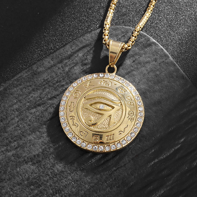 จี้เดี่ยวสีทองไม่มีโซ่